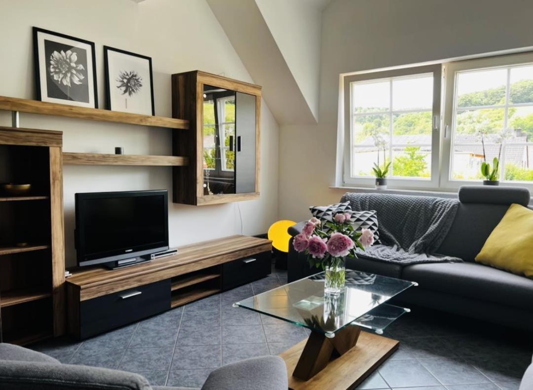Modernes Ferienhaus Sauerblick Langsur Luaran gambar